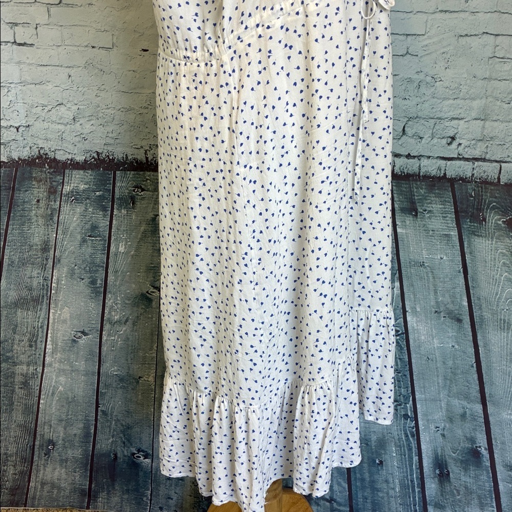 Rails 'Kiki' Dress in WHITE WISTERIA L Floral Feminine Delicate Vacation Coastal - Picture 11 of 16